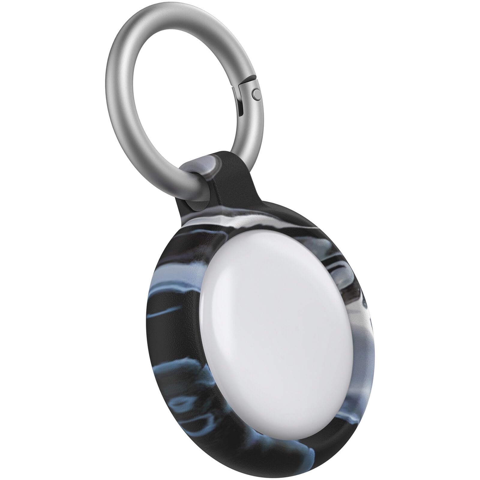 OtterBox - AirTag Case - Secure & Protective AirTag Holder, Easy Installation & Snug Fit, Incudes Durable Carabiner (Mercury Graphic)