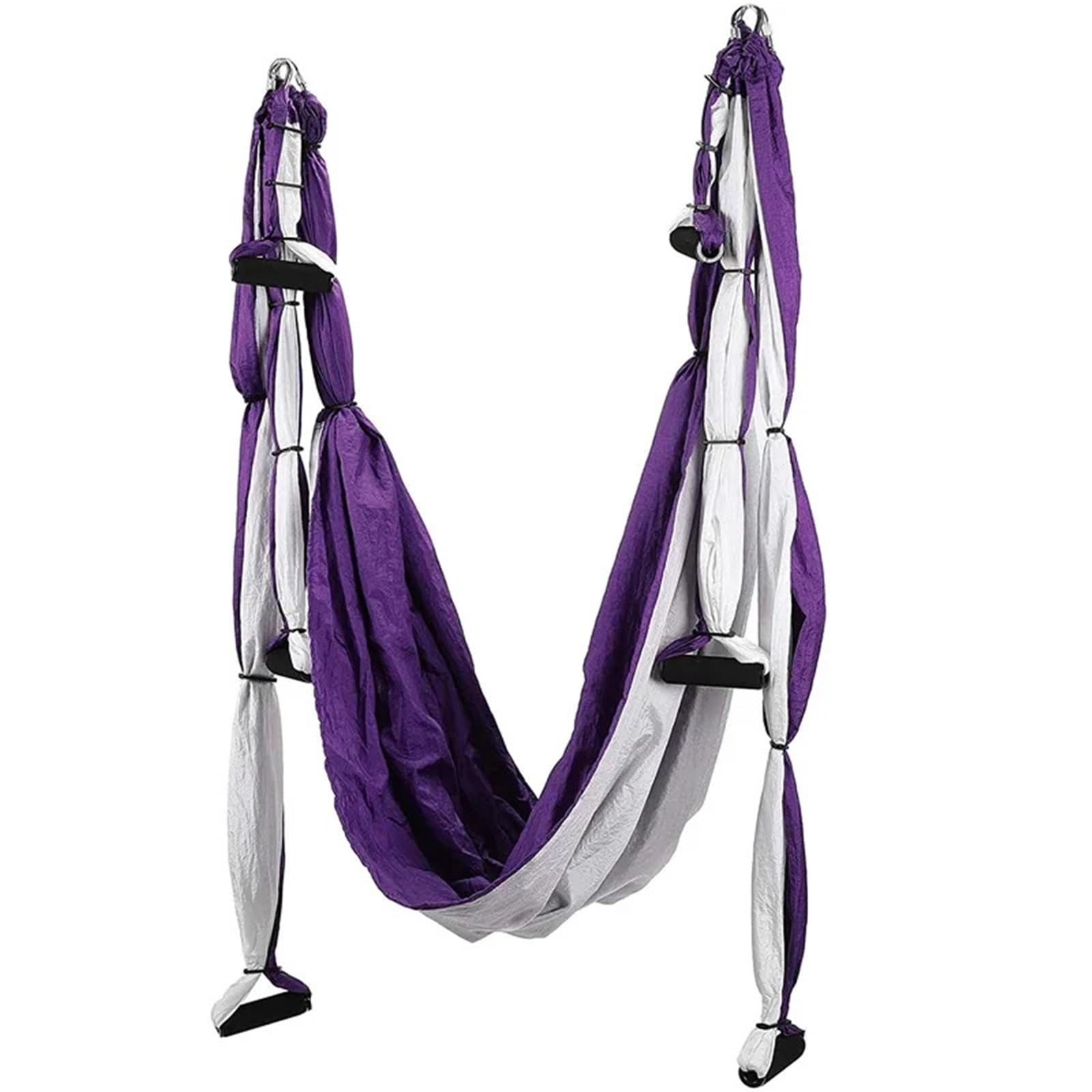 Columpio Yoga Aereo Hamaca aérea for Yoga antigravedad, Dispositivo de inversión de Columpio, cinturón Colgante for Ejercicios de Modelado del Cuerpo en Interiores y Exteriores