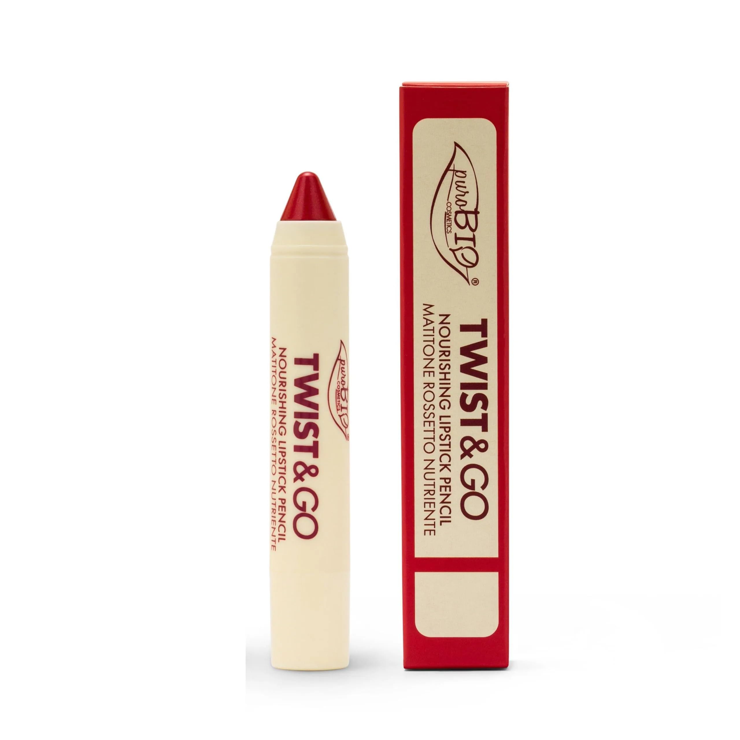 Purobio - Raspberry Red Lipstick Pencil - 505-2.8g