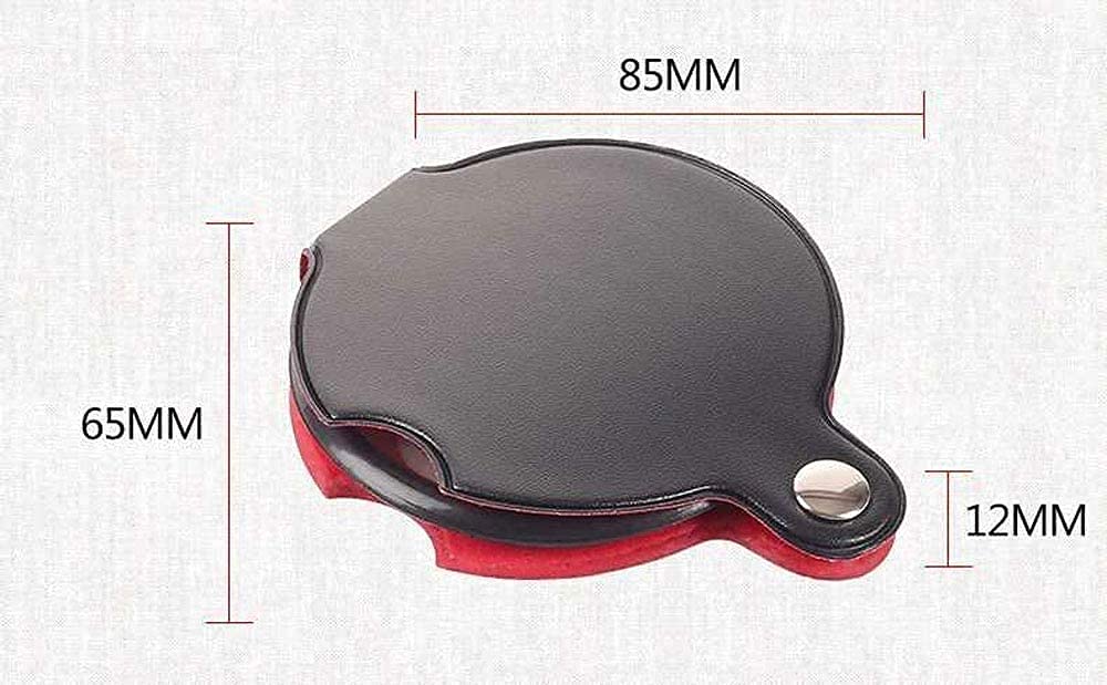 Szkło powiększające Lupa do czytania 10 Przenośna składana lupa Lupa kieszonkowa Mini składana lupa do czytania 60 mm Ręczne szkło powiększające Szkło powiększające do czytania Safehappy