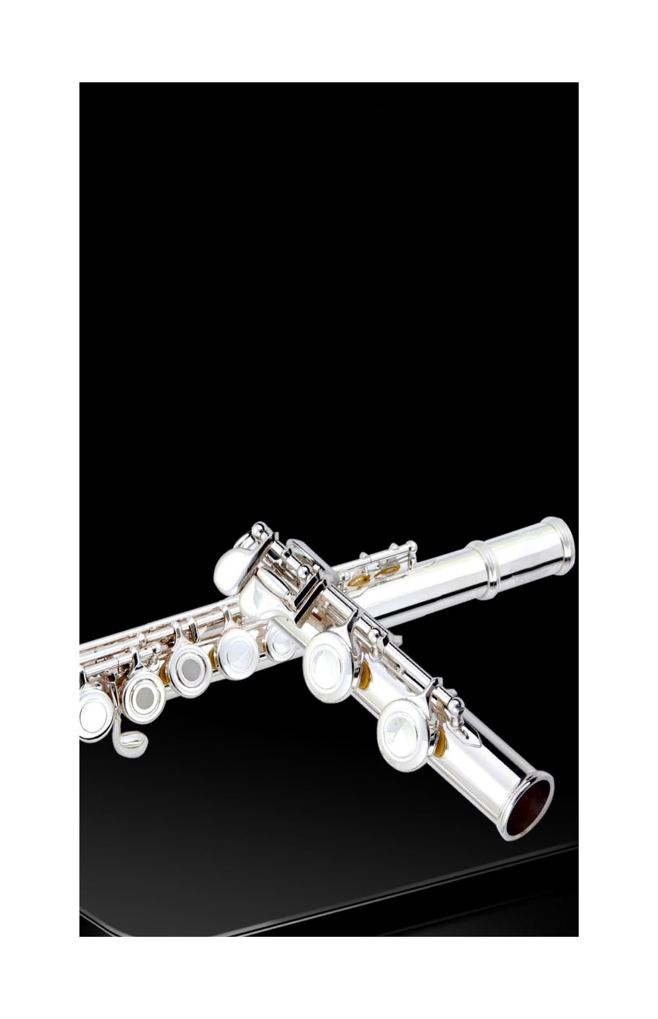 flauta de instrumento musical Flauta para principiantes escuela de rendimiento profesional llave C de cuproníquel chapada en plata y níquel