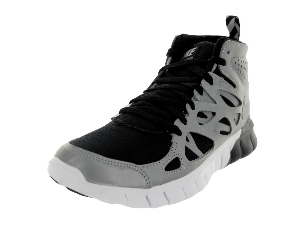 Nike Free Run 2 Sneakerboot Premium Women Sneakers Black/Metallic Silver/White 616728-001