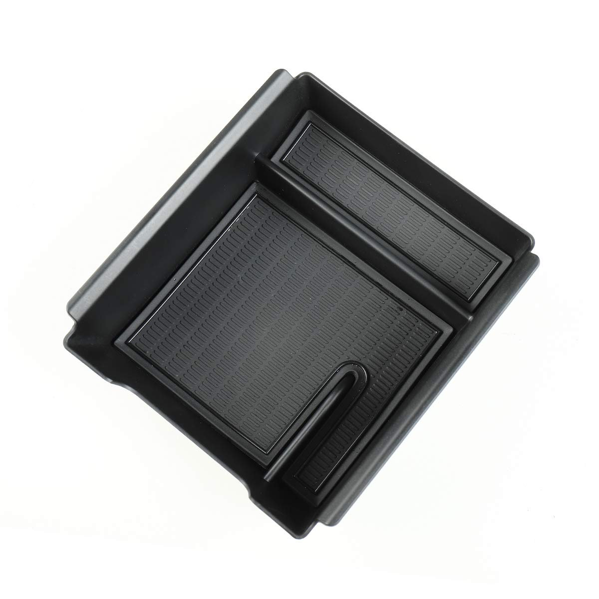 LUCKEASYAuto Accessories Interior for Tesla Model 3 MDOEL Y 2021-2022 Car Push-Pull Style New Center Console Organizer Glove Box(PVC Cushion)