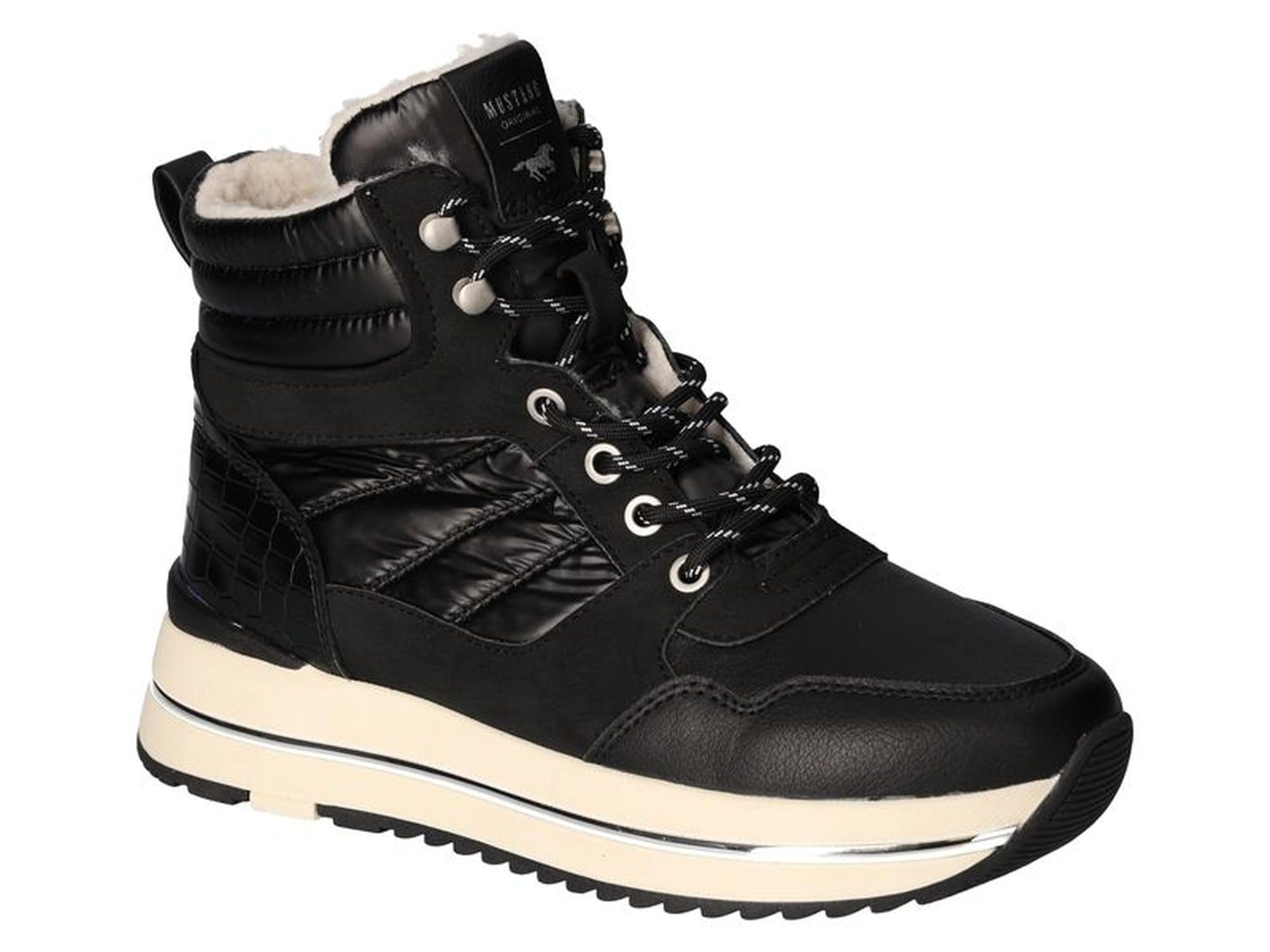 MUSTANG Women's 1480-602 Booty, Black, 8.5 UK