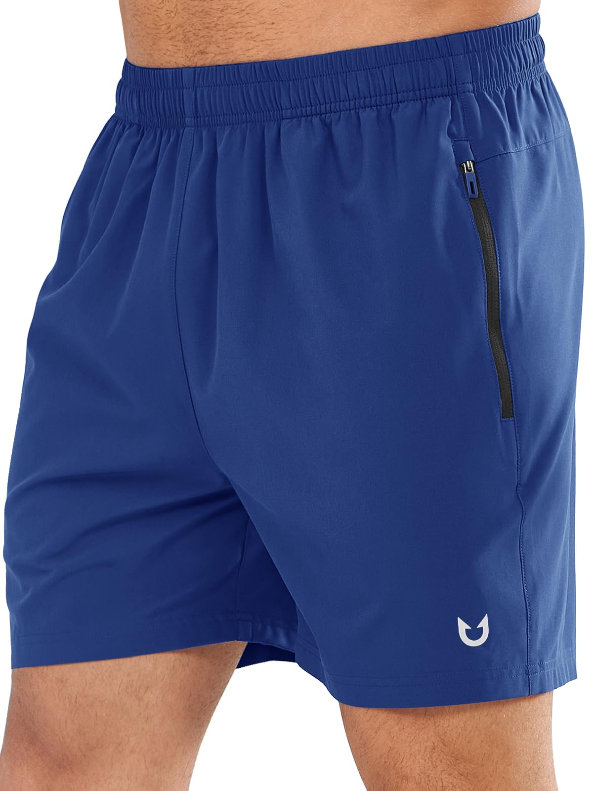 NORTHYARD Herren-Lauf-Shorts, schnelltrocknend, leicht, Sport, Fitnessstudio, Basketball, 17,8 cm, 22,9 cm, 12,7 cm, Tennis, Wandern, Königsblau, Mittel