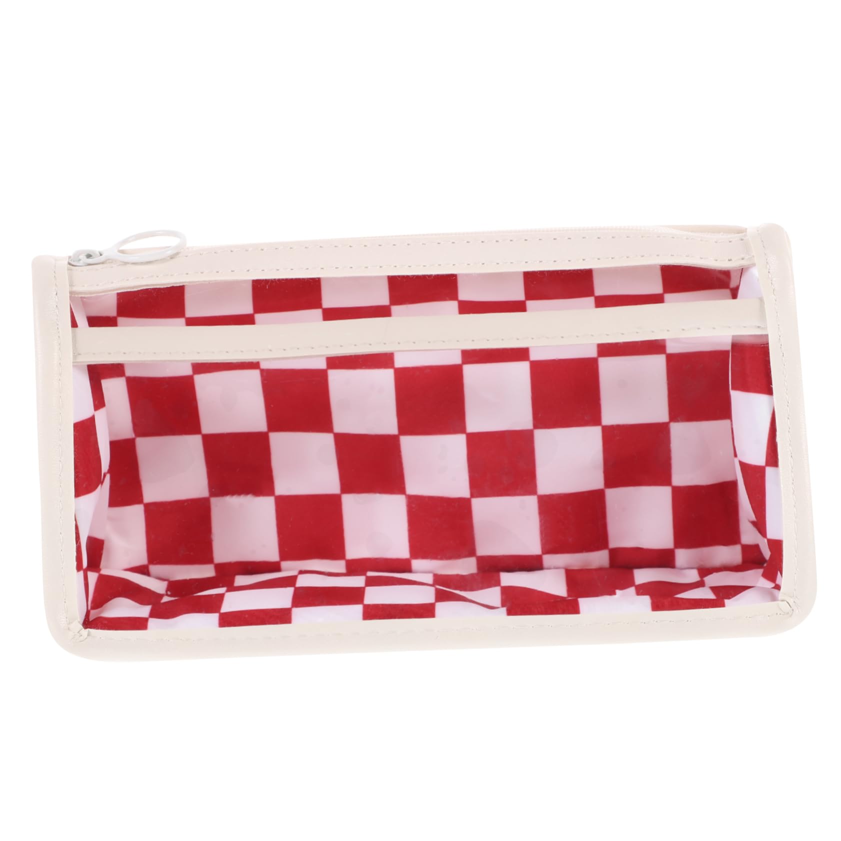 EXCEART 4piezas Estuche De Lápices Grande y Decorativo Organizador De Bolígrafos Versátil Bolsa De Papelería para Estudiantes y Uso Escolar Diseño Cuadros