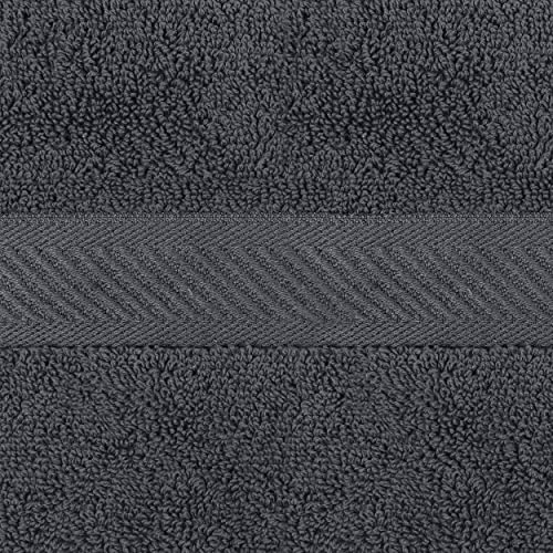 Image of Utopia Towels 6 Pack- Bath Towel Set, 100% Ring Spun Cotton (24 x 48 Inches) Medium Lightweight and Highly Absorbent Quick Drying, Premium Towels for Hotel, Spa and Bathroom (Grey)