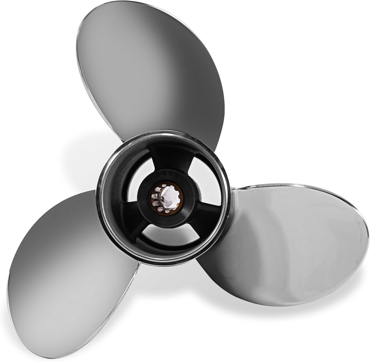 YOUNG PROPS 10 x11 Stainless Steel Outboard Boat Propeller for Mercury/Tohatsu Engines 25-30 HP 10 Dia x 11 Prop 10 Tooth RH