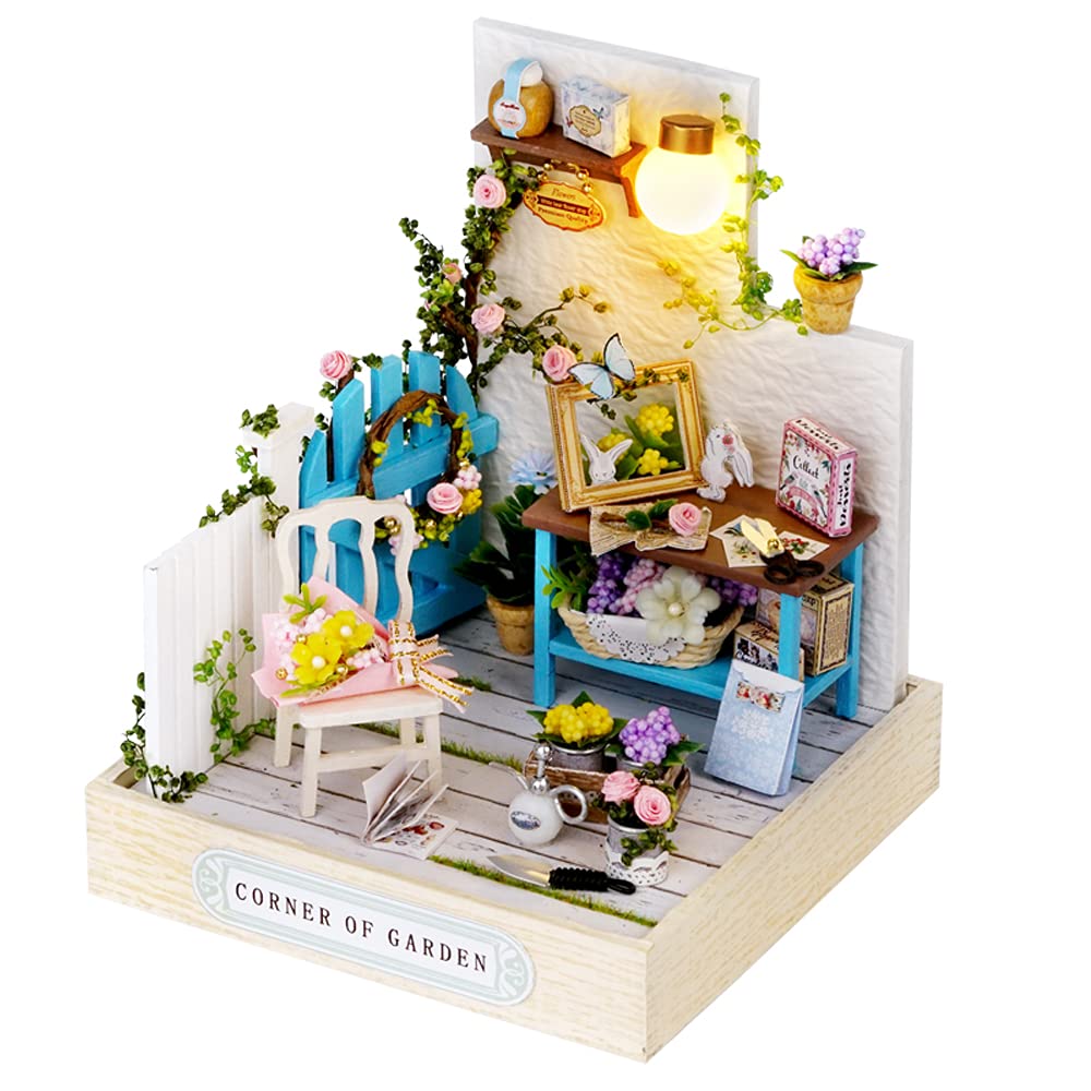 Amazon.com: Flever Dollhouse Miniature DIY House Kit Creative Room