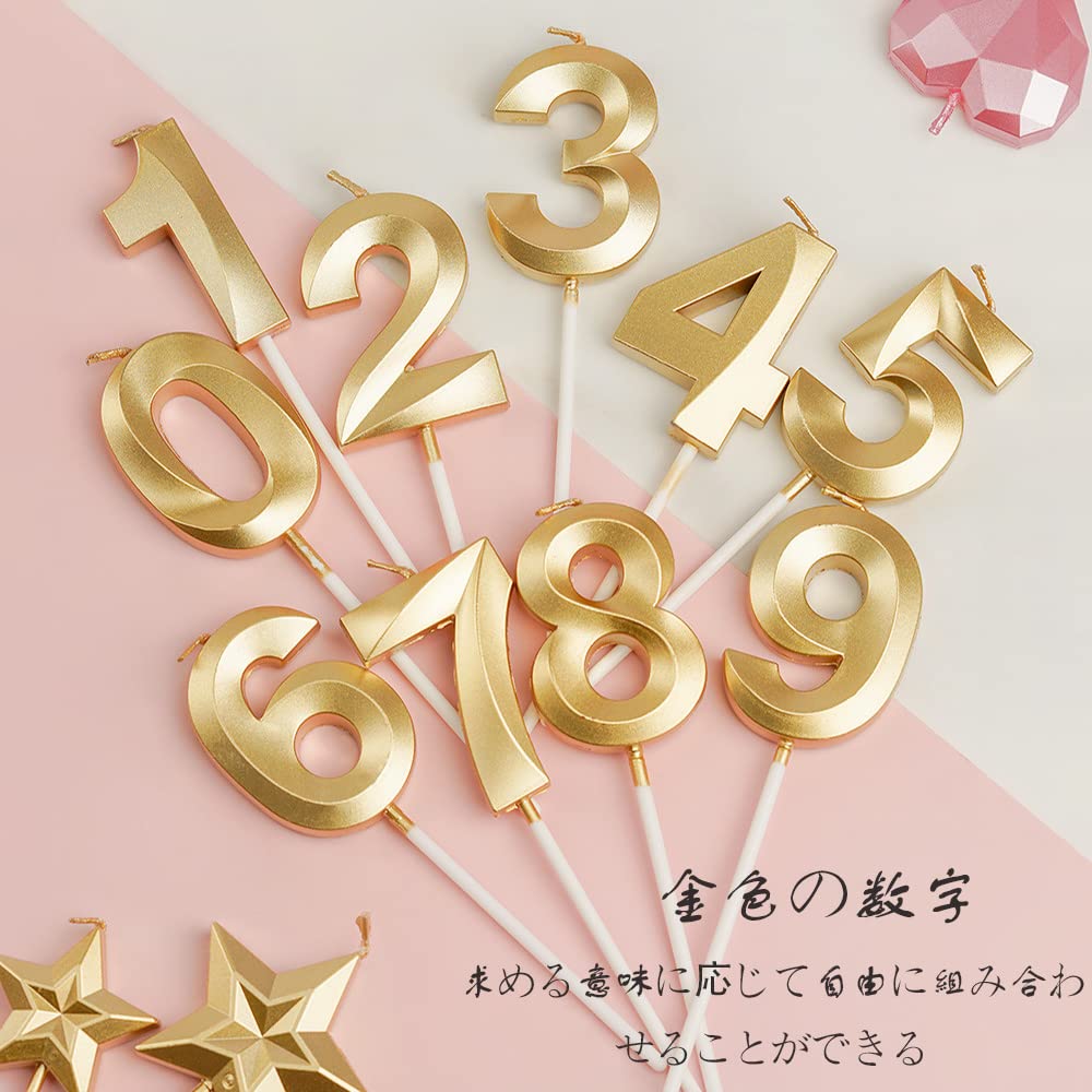 キャンドル yuu Amazon.co.jp: YIXINLYMY キャンドル ろうそく 誕生日 数字 10個