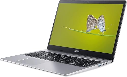 Miniatura 3 de Acer Chromebook con pantalla táctil HD de 15 pulgadas, procesador Intel Celeron N de 2.78 GHz, velocidad turbo de 2.78 GHz, 4 GB de RAM, SSD de 64