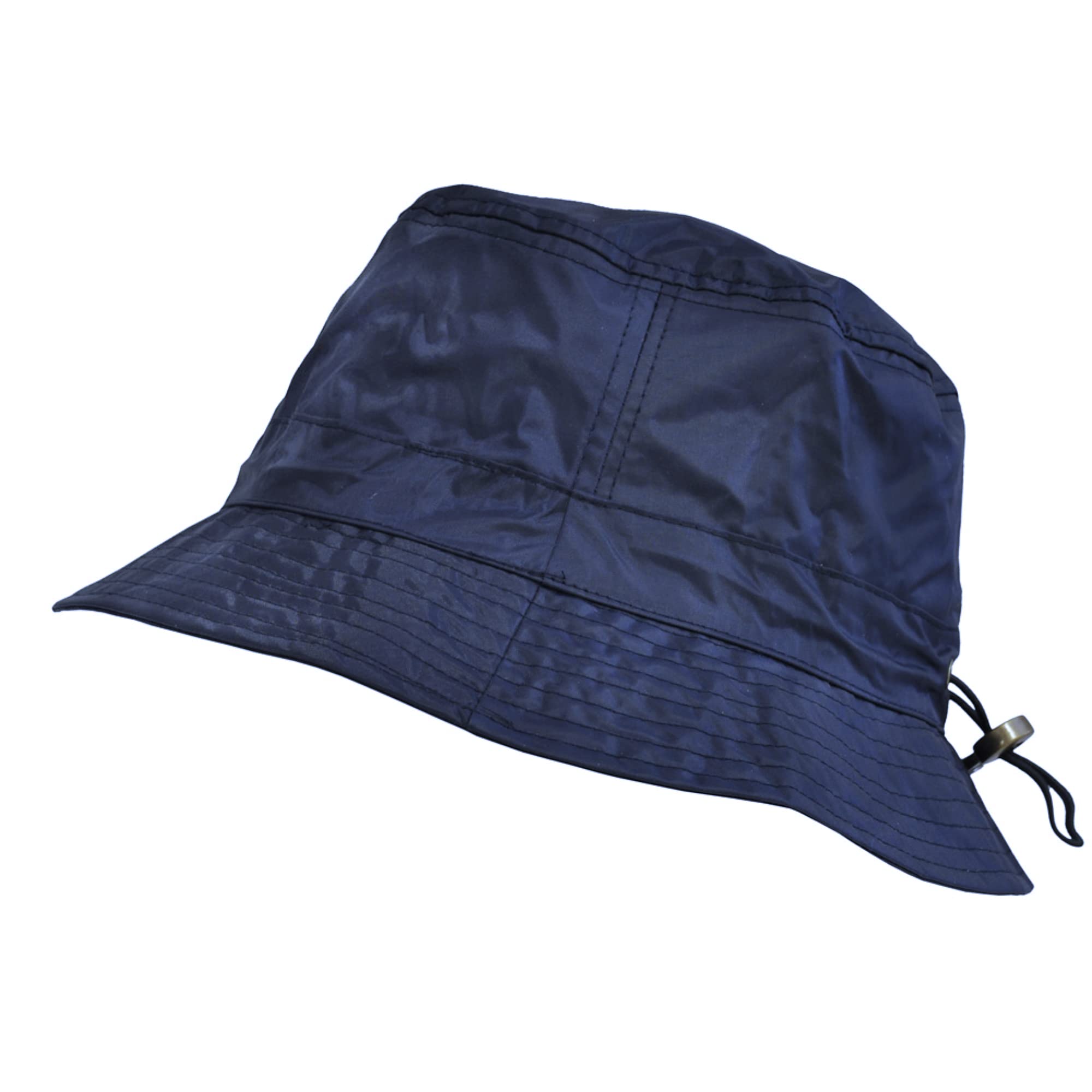 Toutacoo, Adjustable Bucket Rain Hat Nylon Look (03-Blue/ 02)