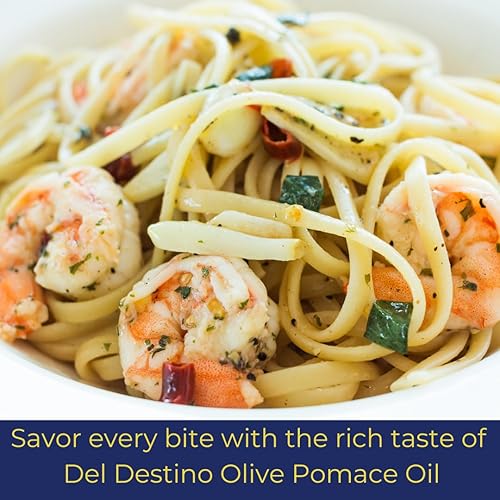 Miniatura 7 de Del Destino Aceite de orujo, sabor a oliva más suave, producto de Italia - lata de 1 galón