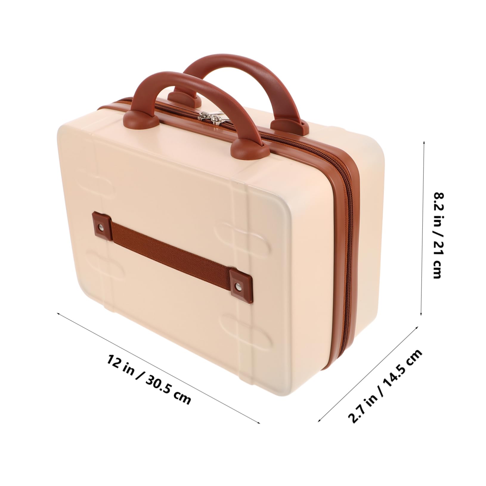 Maleta de Maquillaje Retro de 14 Pulgadas en Abs para Mujer
