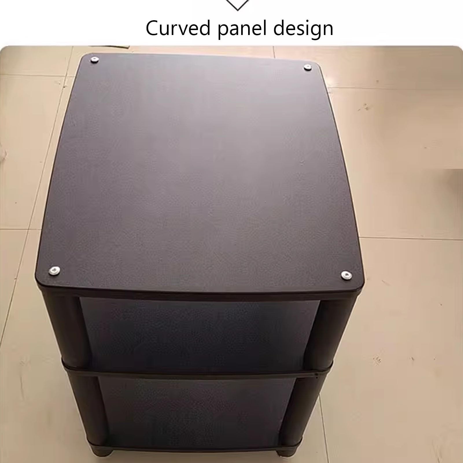 Armadio stereo - mensola per proiettore, supporto multimediale AV, componente audio/video, rack audio stereo, scaffali per centro intrattenimento con piedini in metallo (bianco, 3 livelli)