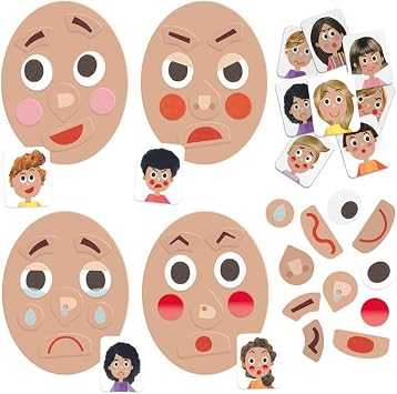 Headu Funny Faces 3-6 Years Puzzle
