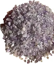 Kit de Cascalho de Ametista Pedra Natural - Miúdo 500g