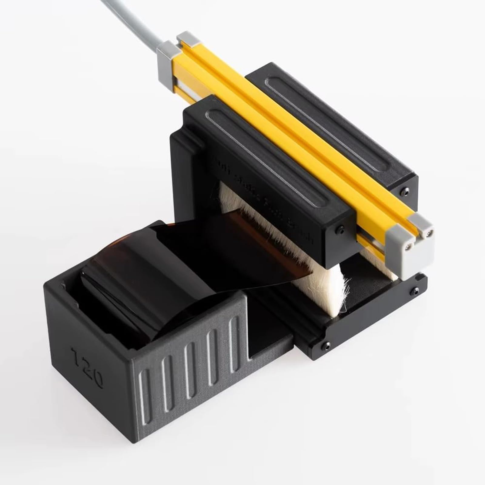 Spazzola Antistatica per Pellicole, Kit per La Rimozione della Polvere da Pellicole Negative, con Barra Antistatica agli Ioni, per Pellicole 135, 120, 4x5, Elettricità Statica E Polvere