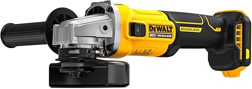 Miniatura 2 de DEWALT Amoladora angular de alimentación inalámbrica de 20V MAX de 4 12 pulgadas con interruptor deslizante, solo herramienta desnuda (DCG407B)
