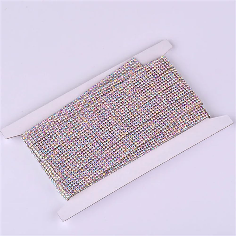 Ruban en verre strass 15mm idéal pour customiser vos tenues de soirée et accessoires
