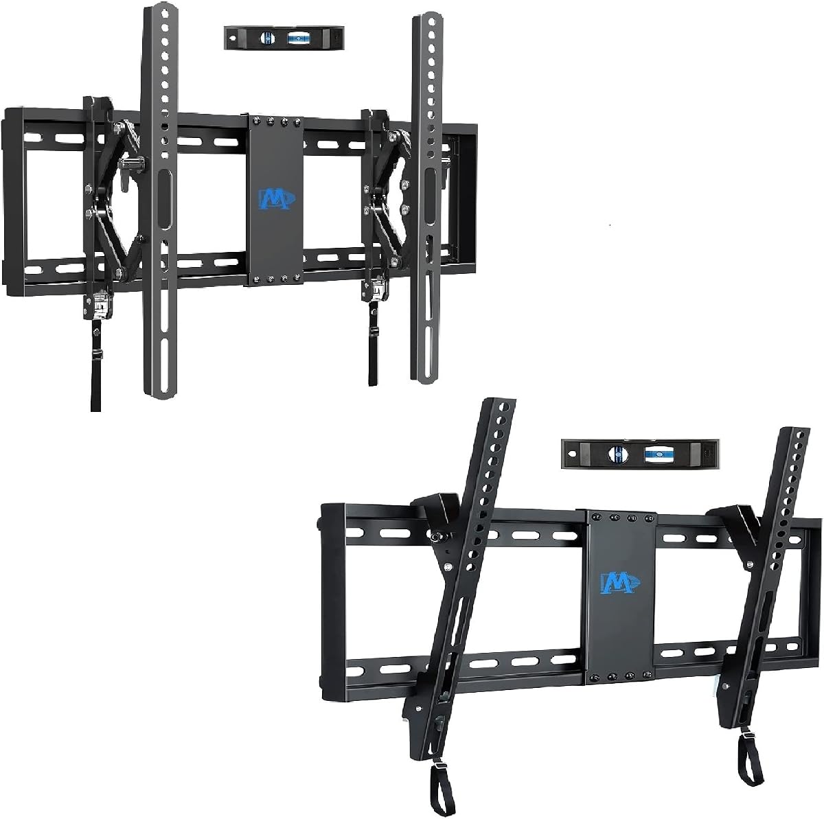 Montaje Dream Advanced Tilting TV Wall Mount para TV de 42-90 pulgadas, hasta VESA 600x400mm, 120 lbs, MD2104 y MD2268-LK Tilting TV Wall Mount para TV de 37-70 pulgadas, VESA 600x400mm, 132 lbs