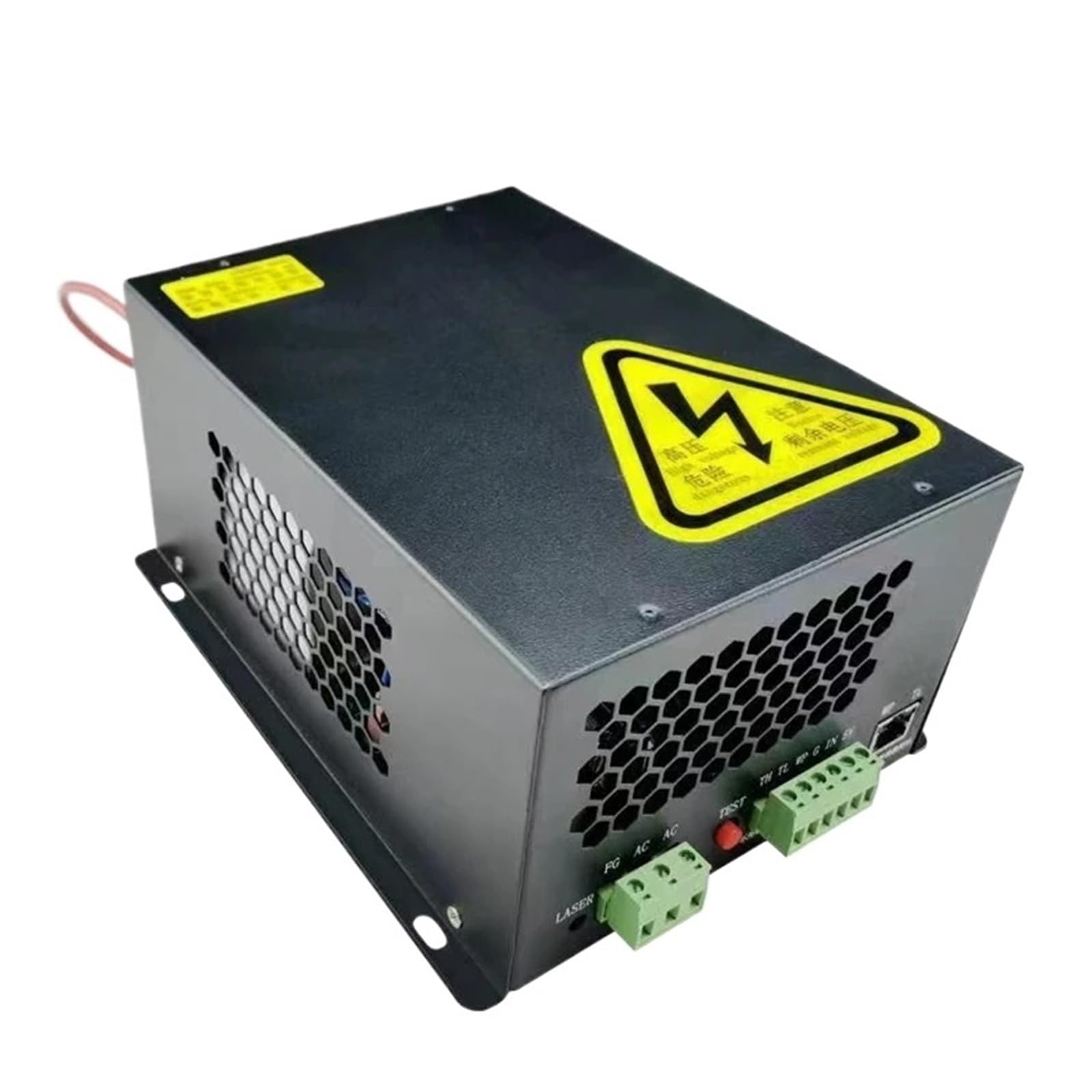 Alimentation HY-T100 95W pour réparer un graveur CO2 et retrouver une découpe nette