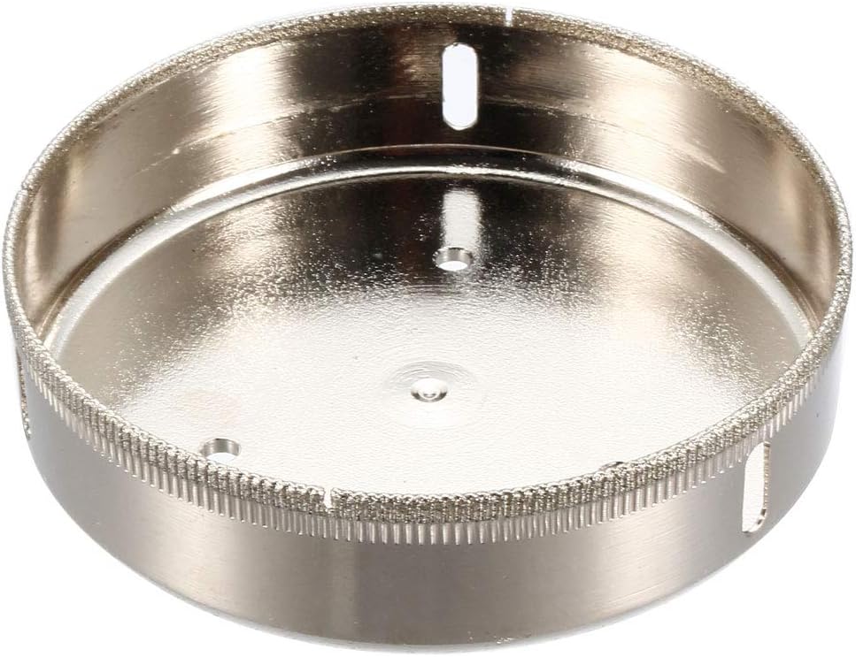 uxcell 115mm Diamond Coated Glass Hole Saw Drill Bits for Ceramic Tile Marble Rock Porcelain Bottles Pots Brick