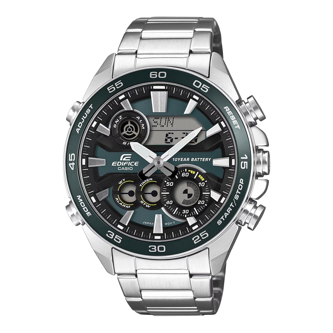 casio Edifice ERA-130D-3ADF Analog-Digital Green Watch Men (ED714)-picture-48