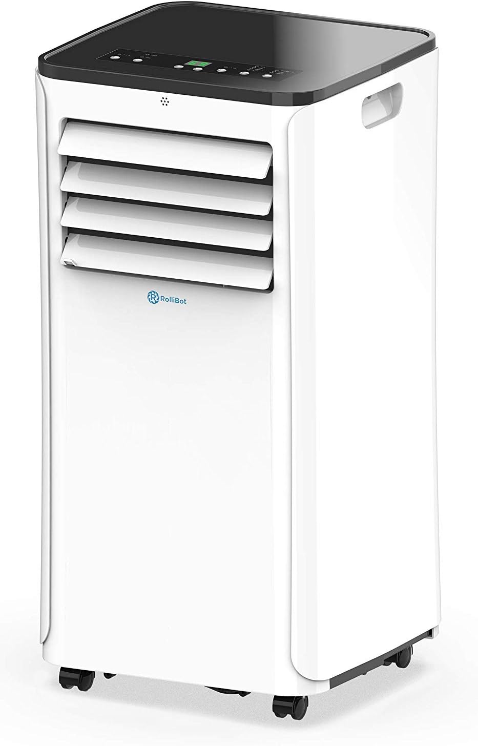 RolliCool Alexa-Enabled Portable Air Conditioner 10,000 BTU AC Unit with Heater, Dehumidifier, Fan, Mobile App (COOL208-19)