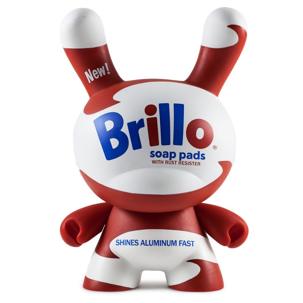 Amazon.co.jp: Kidrobot アンディ・ウォーホルホワイト ブリロ 8インチ 
