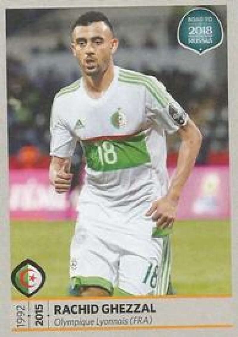 Amazon.com: 2017 Panini Road to 2018 World Cup #457 Rachid Ghezzal