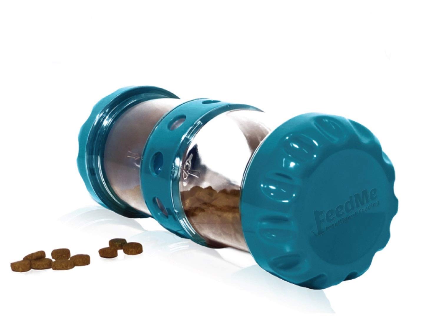 IQZoo The Premium Intelligent Pet Feeder - Slowest Food Dispenser for Dogs, Cats, Pigs, Ferrets etc, Dispences Food at Average of 55 Minutes - Patented Design