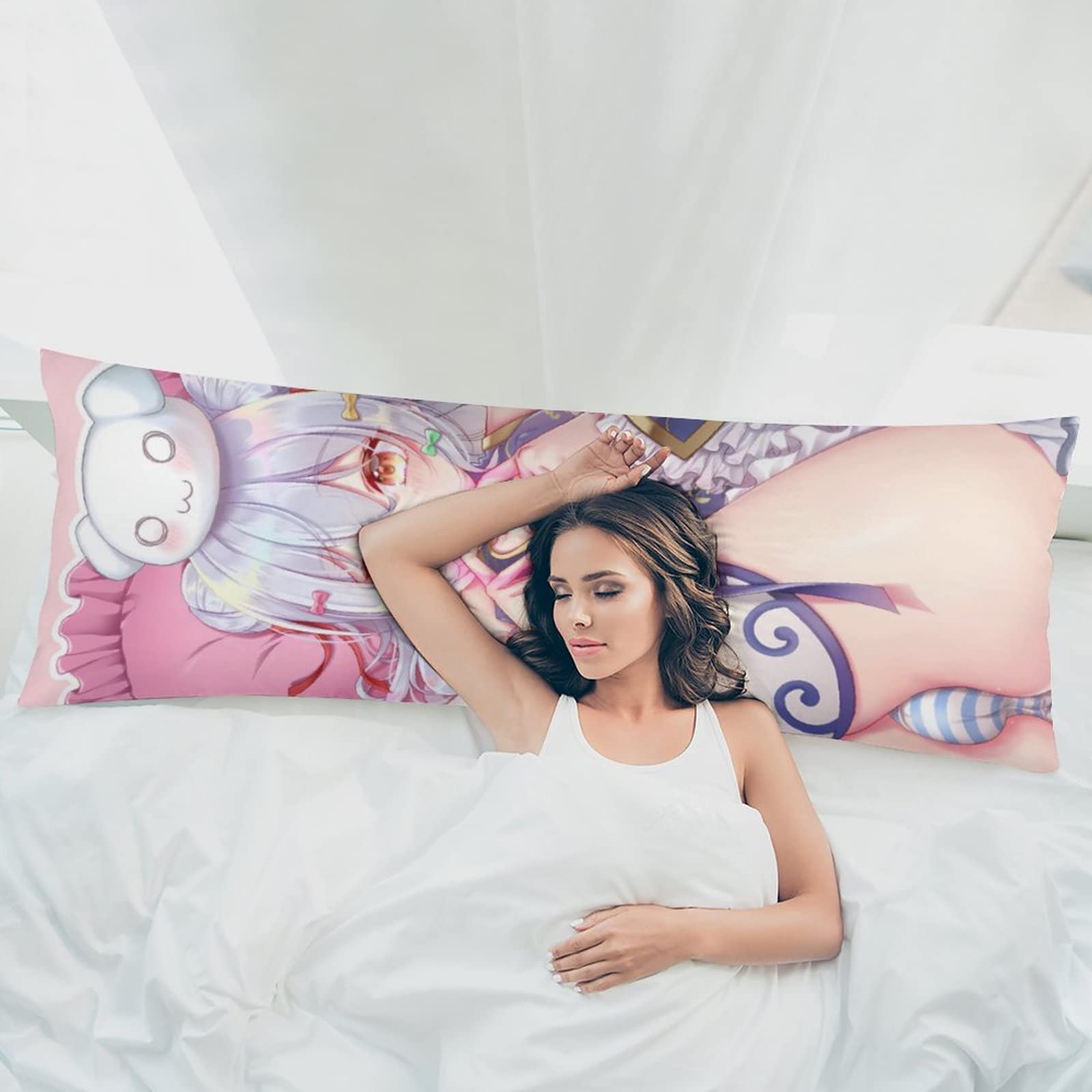 Amazon.co.jp: 抱き枕カバー 48×135cm 可愛い アニメ柄 バーチャル