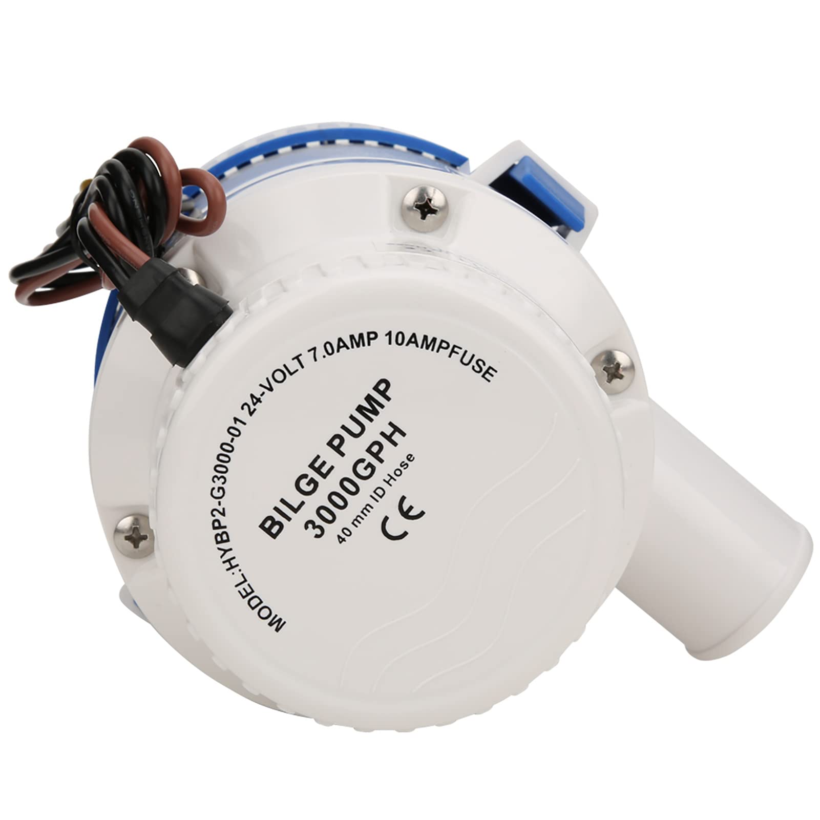 Pompa Acqua di Sentina Sommergibile Automatica per Barche 24V per
