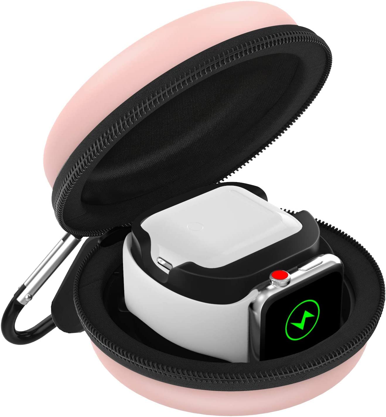 ANCIARY Storage Box Compatible with Apple Watch Series 8/7/6/5/4/3/2/1/SE,Portable Travel Bag Compatible iWatch 38mm 40mm 41mm 42mm 44mm 45mm and…