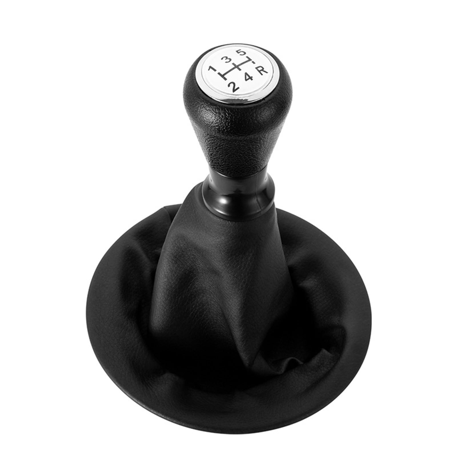 MEUMIR Car Gear Knob Stick Shifter for Peugeot 206 5Speed Manual Transmission Shift Knob Head Rod Decoration Accessories(A)
