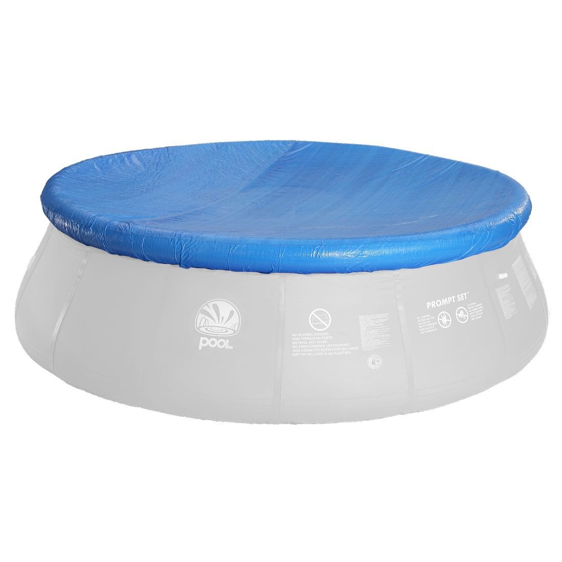 Jilong Avenli Pool-Abdeckung rund Abdeckplane für Quick-Up Pool runde Pool Prompt Set Schiwimmbecken Schwimmbad Cover