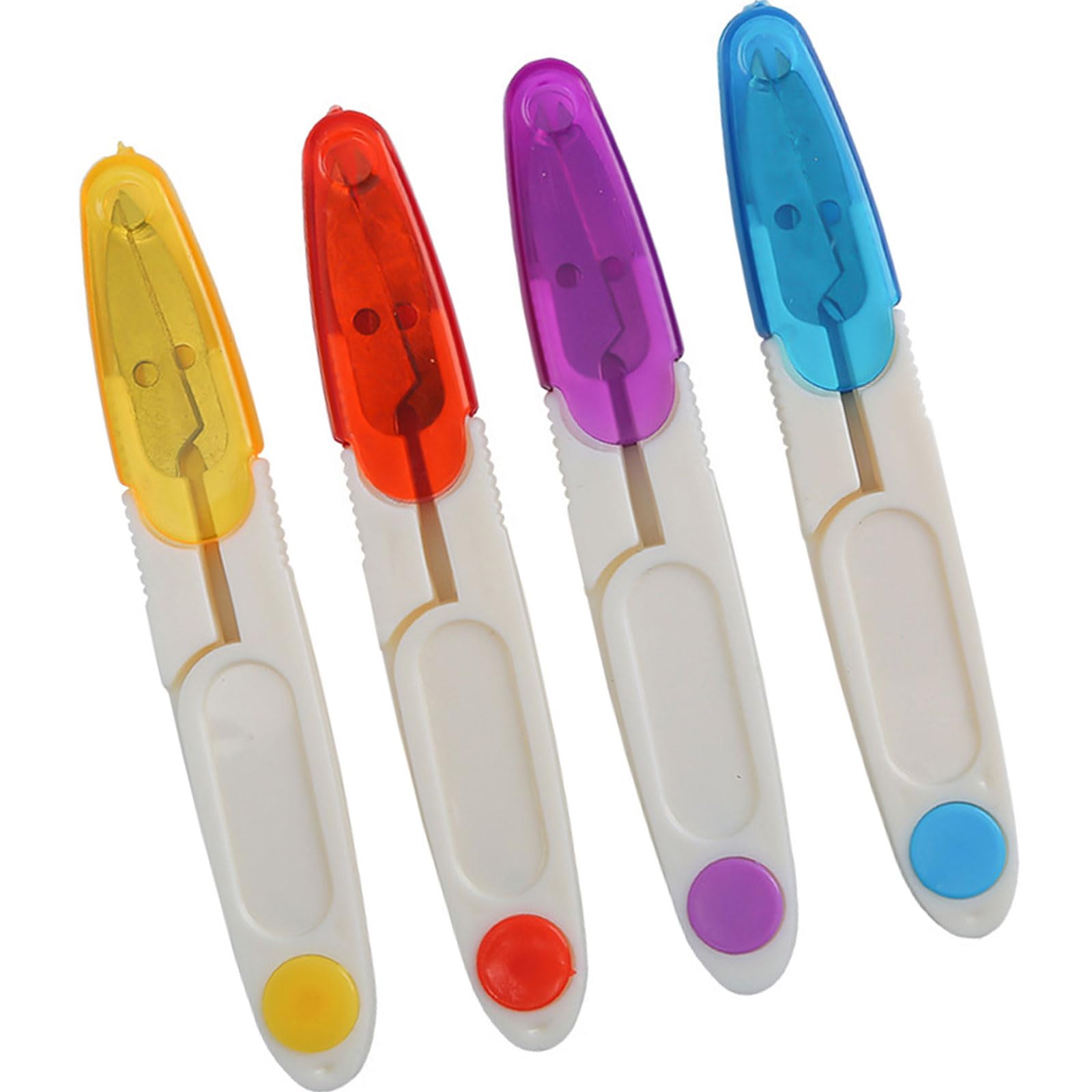 Beimus Multicolor Sturdy Thread Scissors Spring Mechanism Alloy Materials For Embroidery Quilting And Sewing Tasks Travel Sewing Tool Set
