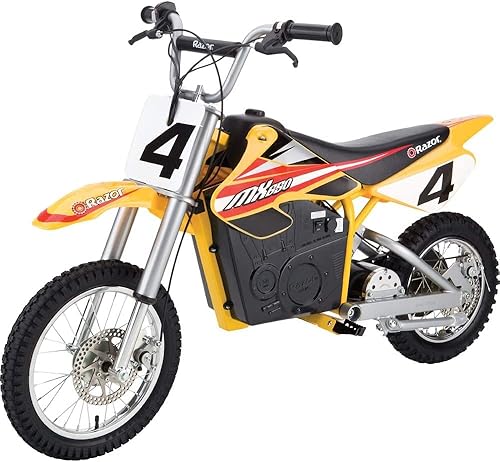Miniatura 5 de Razor Montaje de rueda delantera MX500 y MX650 – Parte de rueda de motocicleta todoterreno original de Razor Dirt Rocket Bike Off-Road W15128190049