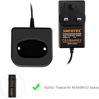 Shentec 6V töltő Paslode 404717 B20544E 900400 900420 900600 901000 902000 akkumulátorhoz 7