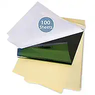HPRT 100 Sheets Tattoo Transfer Paper, A4 Size, Tattoo Stencil Paper Tattoo Printer Paper for MT866/M08F/MT660