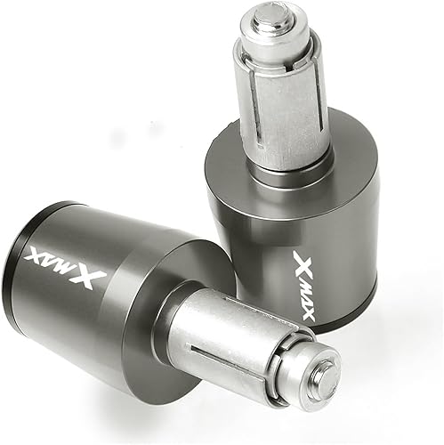 Miniatura 3 de Motorcycle for Yamaha Xmax X-MAX 125250300400 Universal Motorcycle 78" 22mm Aluminum Handlebar Grips Cap Hand Bar Ends Handle Plug Cover Handle end