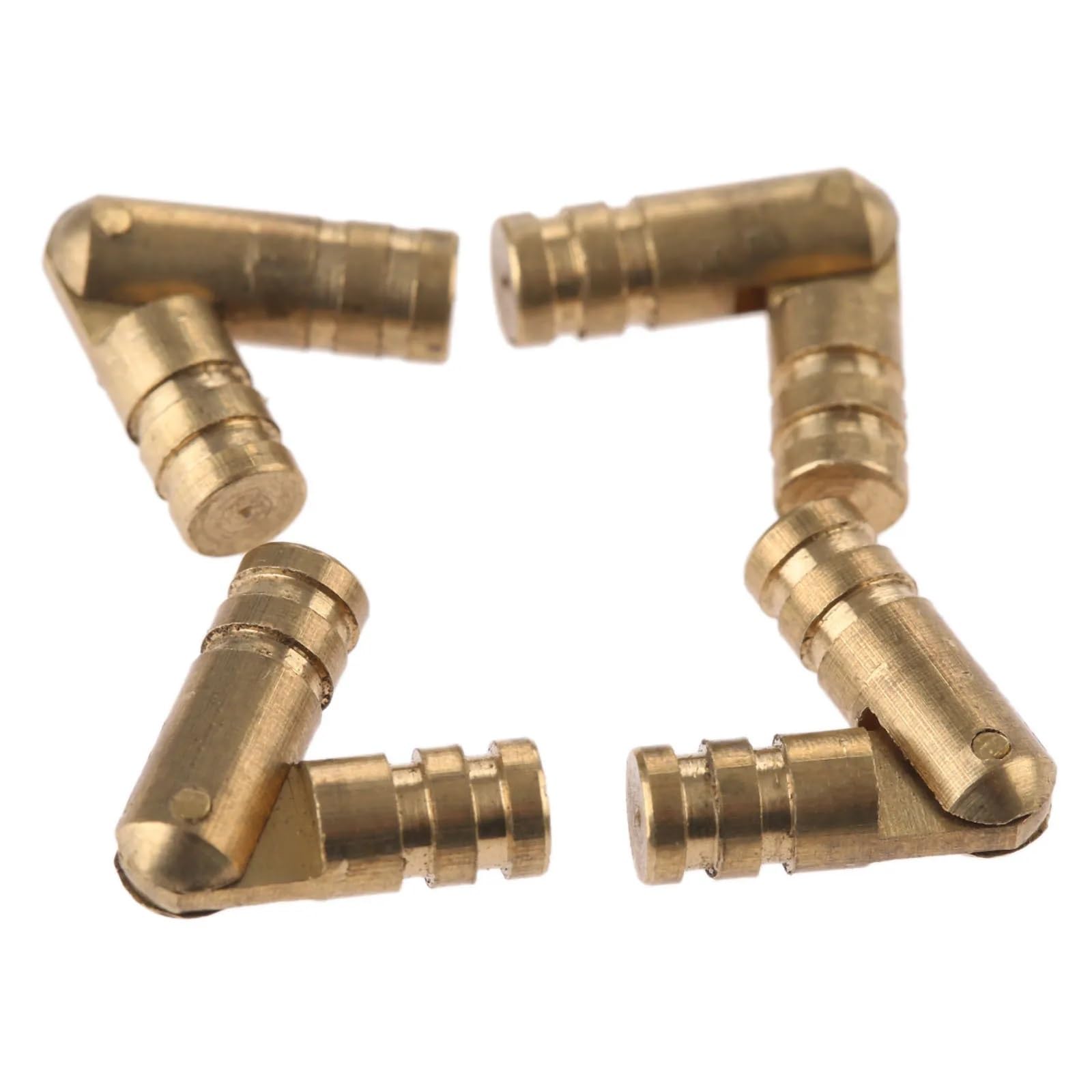 Barrel Hinges 12Pcs Copper Barrel Hinges Cylindrical Hidden Cabinet Concealed Invisible Brass for Furniture Hardware