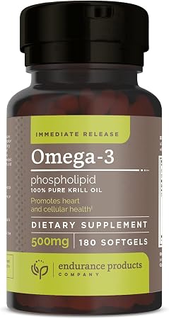100% Pure Krill Oil - Omega-3s EPA, DHA 