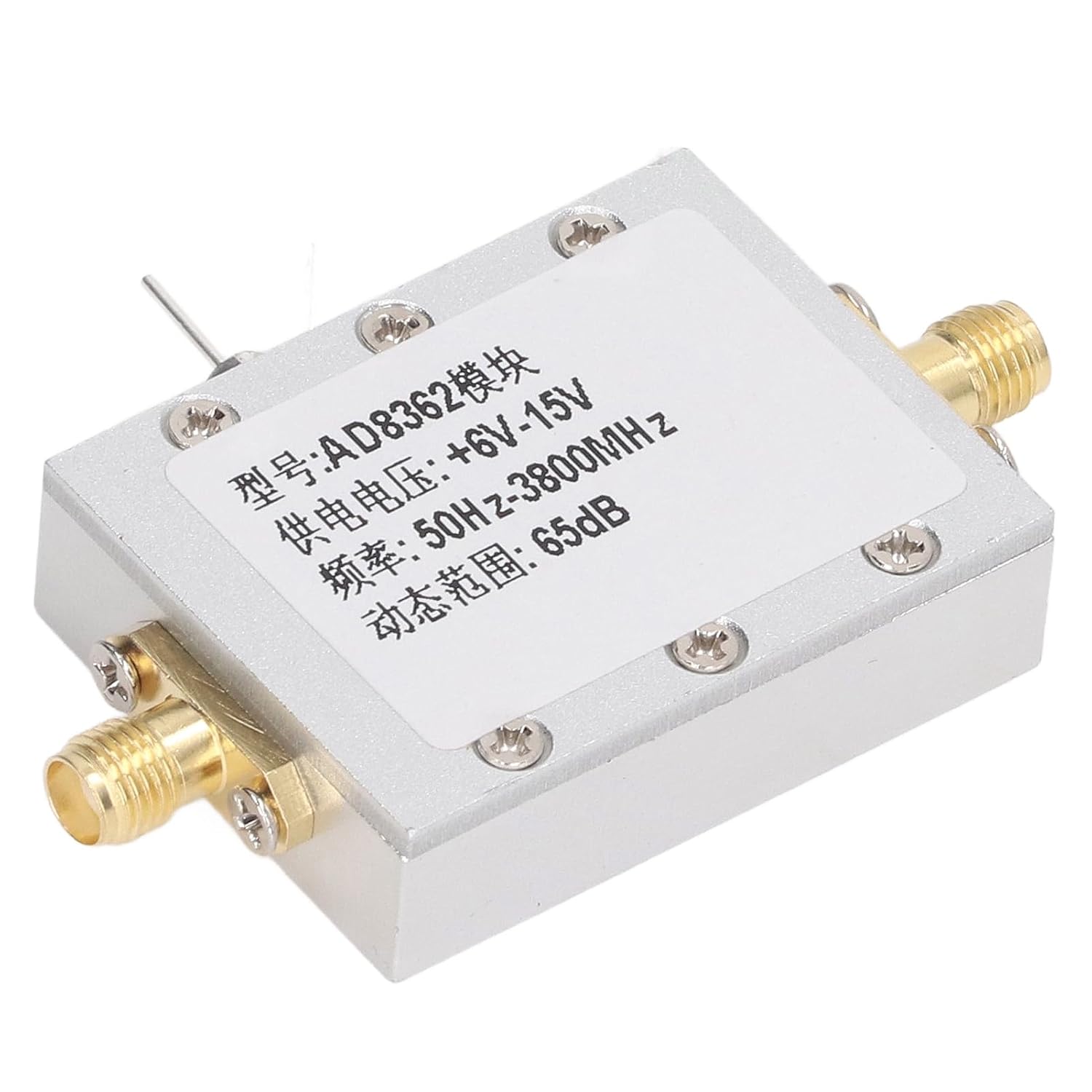 RF Power Meter Logarithmic Frequency Detector ?75dBm to 16dBm Ad8362 for Detection Ad8362 Offers Convenient Measurement The Voltage is Mode Input with Output of per