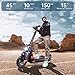 Patinete Eléctrico Plegable, 48V 13Ah Batería, Neumáticos Antideslizantes de 10 Pulgadas, Scooter...