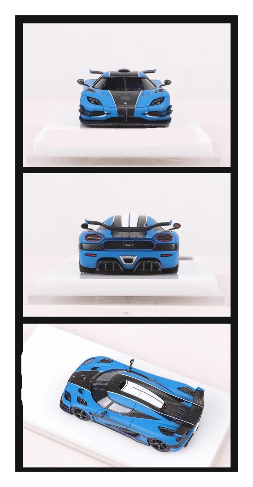 Amazon | ミニカーモデル 1:64 ケーニグセグ ワン 1 樹脂モデルカー