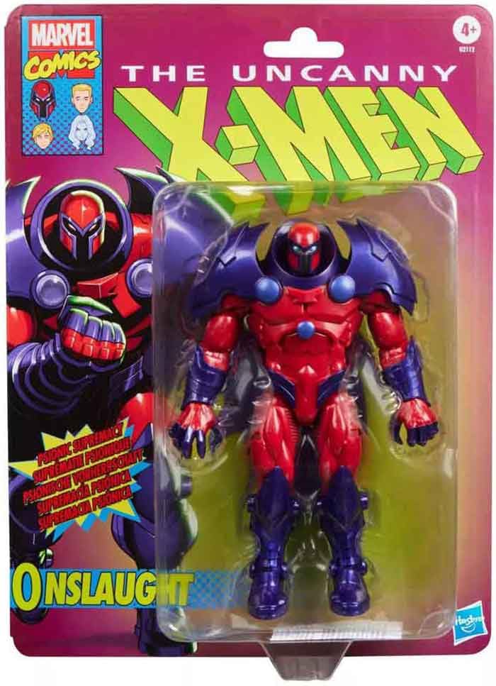 Marvel Legends Series Onslaught, X-Men the Uncanny Comic Actionfigur Exklusiv | Marvel Legends Retro 8" Actionfigur X-Men Exklusiv - Onslaught