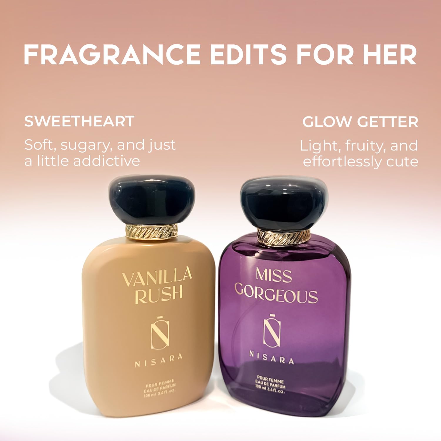 Nisara Vanilla Rush Perfume For Woman 100 ml (100ml Pack of 2 Bestsellers, Vanilla) 3