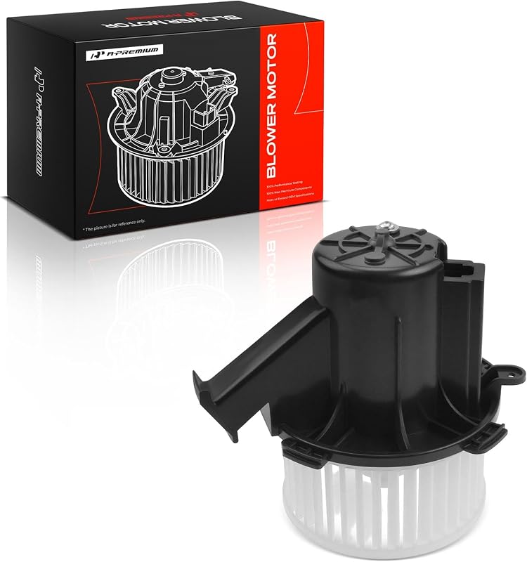 A-Premium Front HVAC Heater Blower Motor with Fan Cage | Compatible with Smart Fortwo 2008-2017 - Replace# 4518301600, 451835007